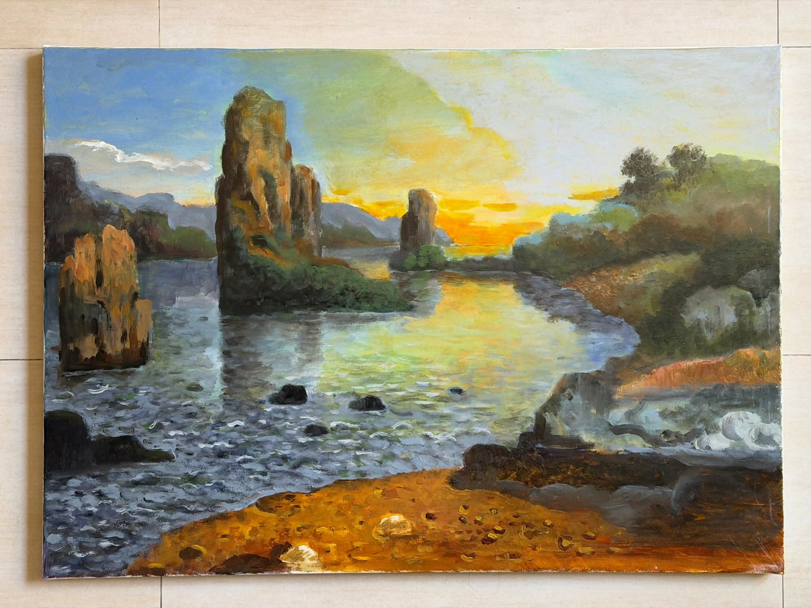 Scena marina Silenti guardiani del mare di Ivan Donov
