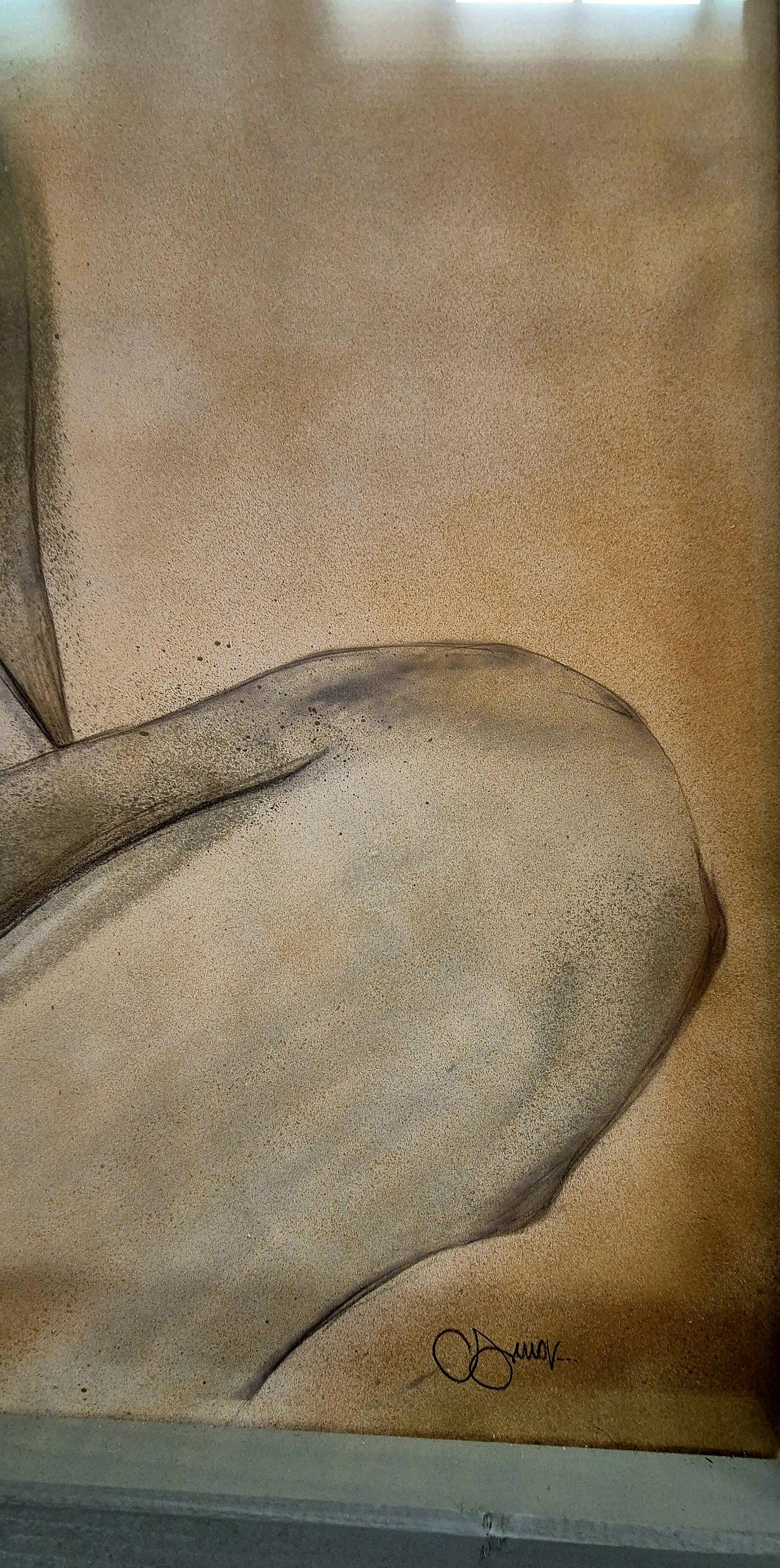 The weight of the inside
