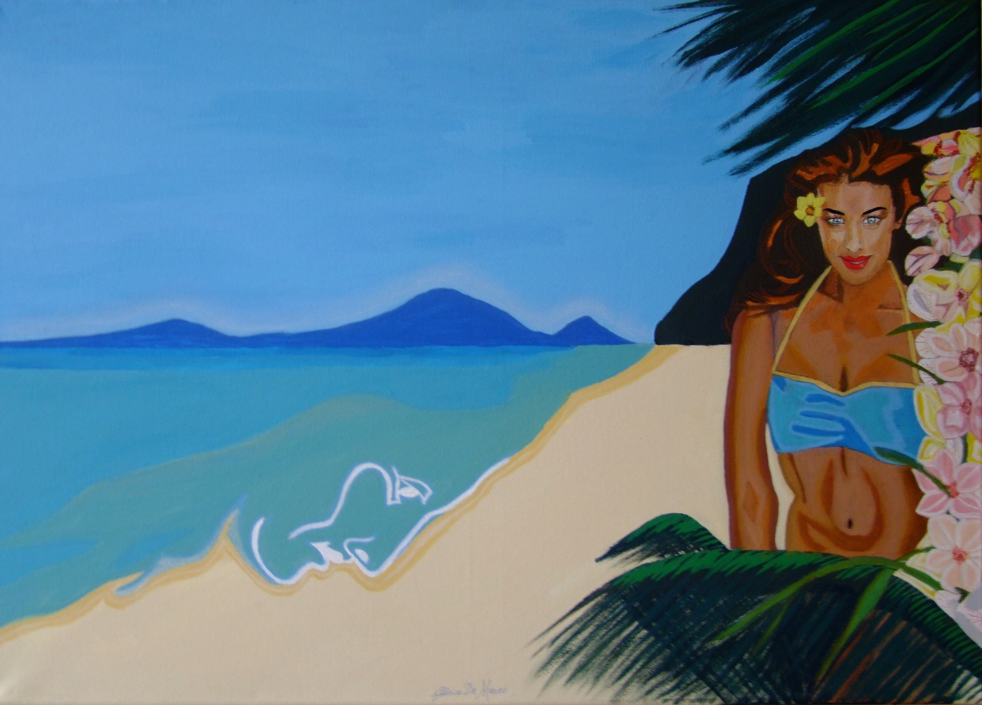 Gloria De Marco - LAGUNA - MISS TAHITI, Omaggio a Paul Gauguin