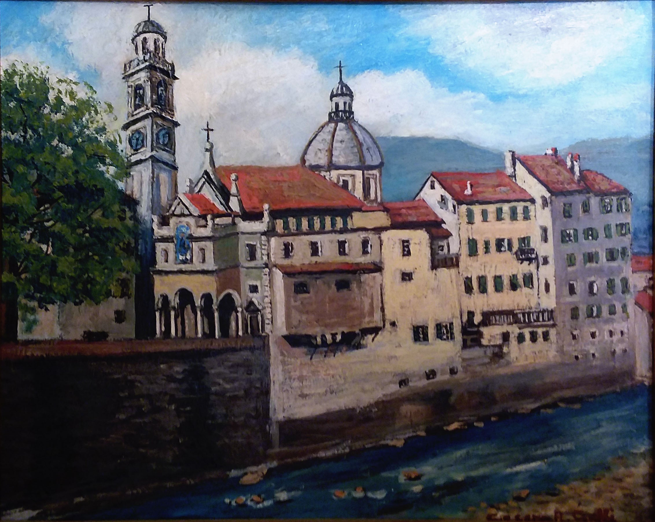 Cesare Galli - Vista sul fiume