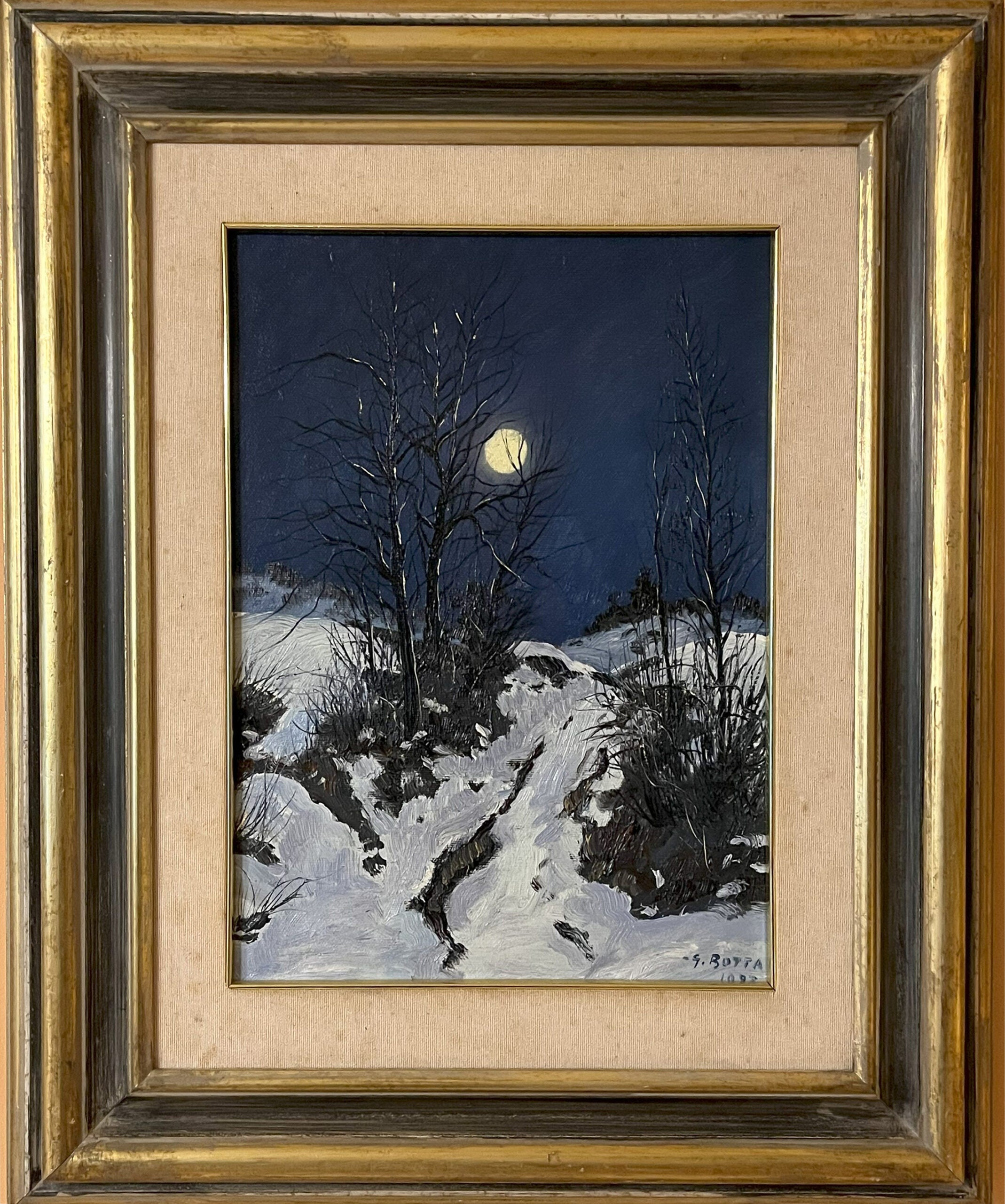 Guido Botta - Árboles cubiertos de nieve