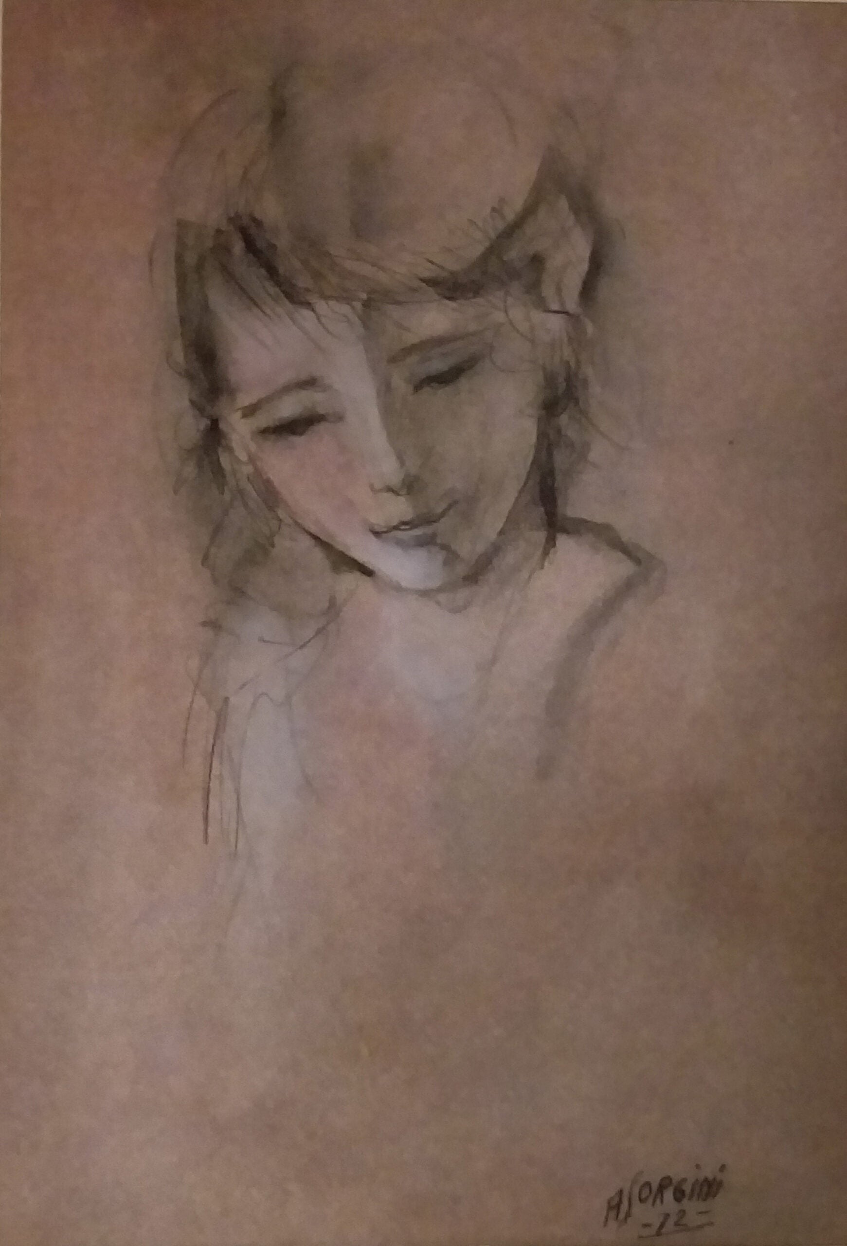 A. Sorgini - Volto di donna