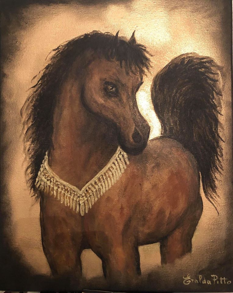 Eralda Pitto - Arabian horse - Omaggio al Cavallo