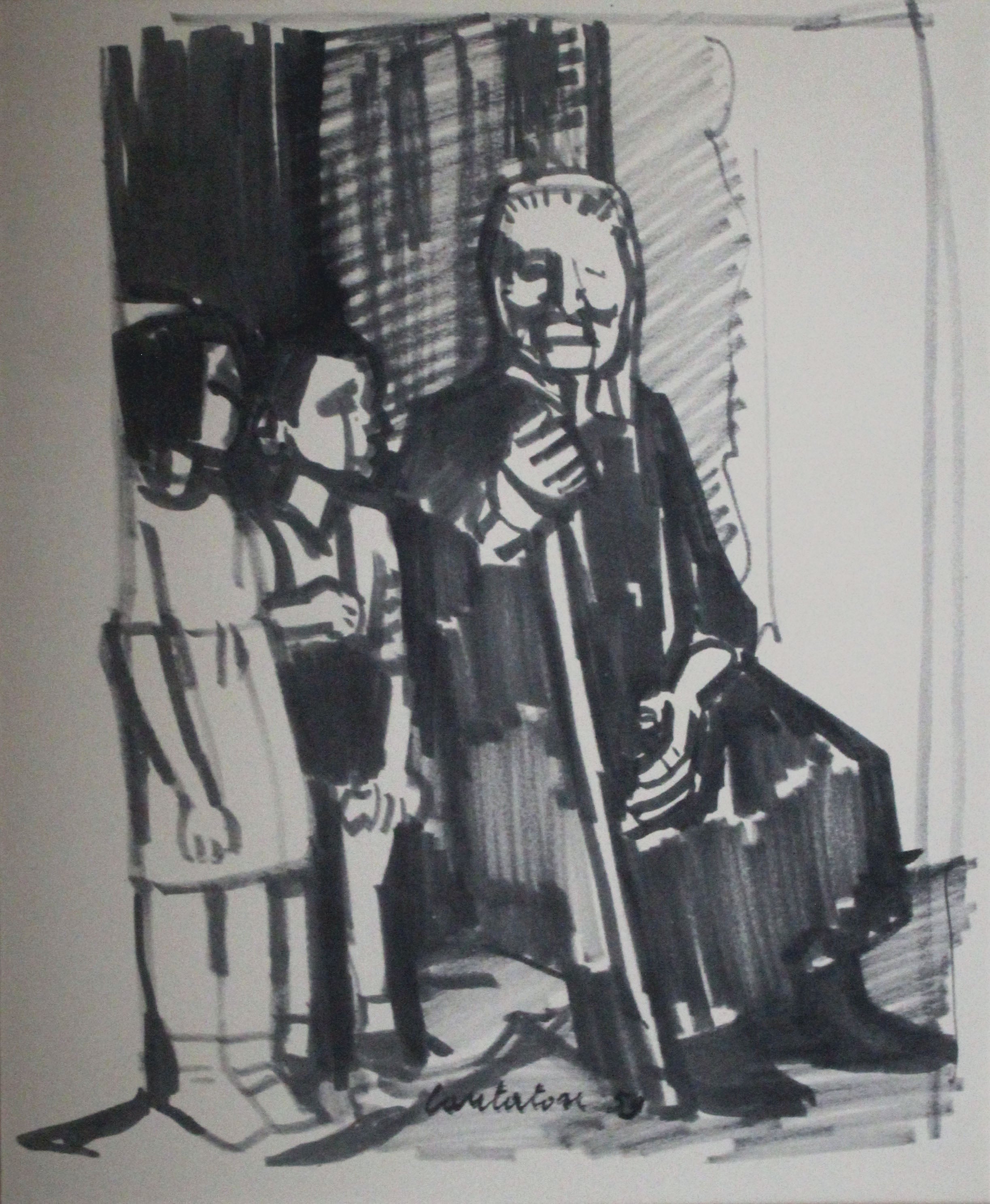 Domenico Cantatore - Senza titolo