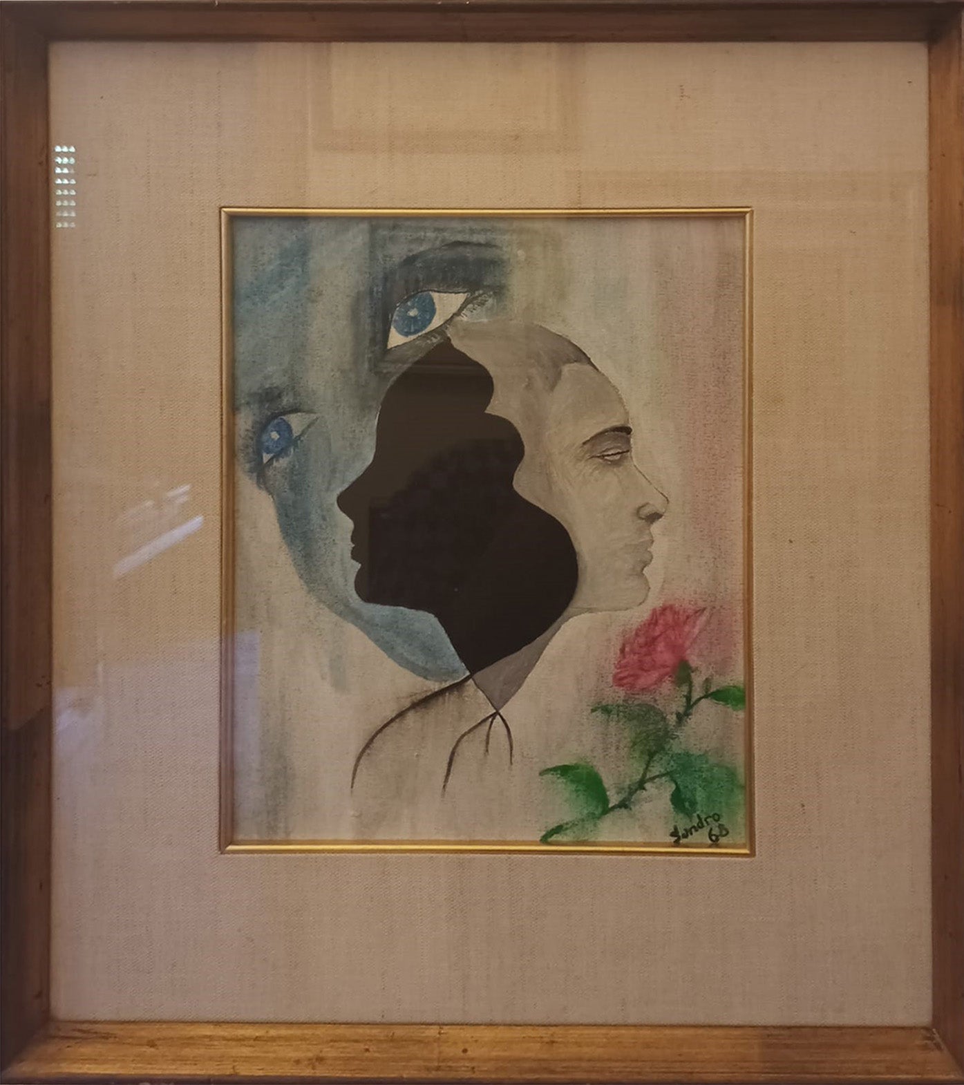 Sandro - Senza Titolo (Composizione di volti)