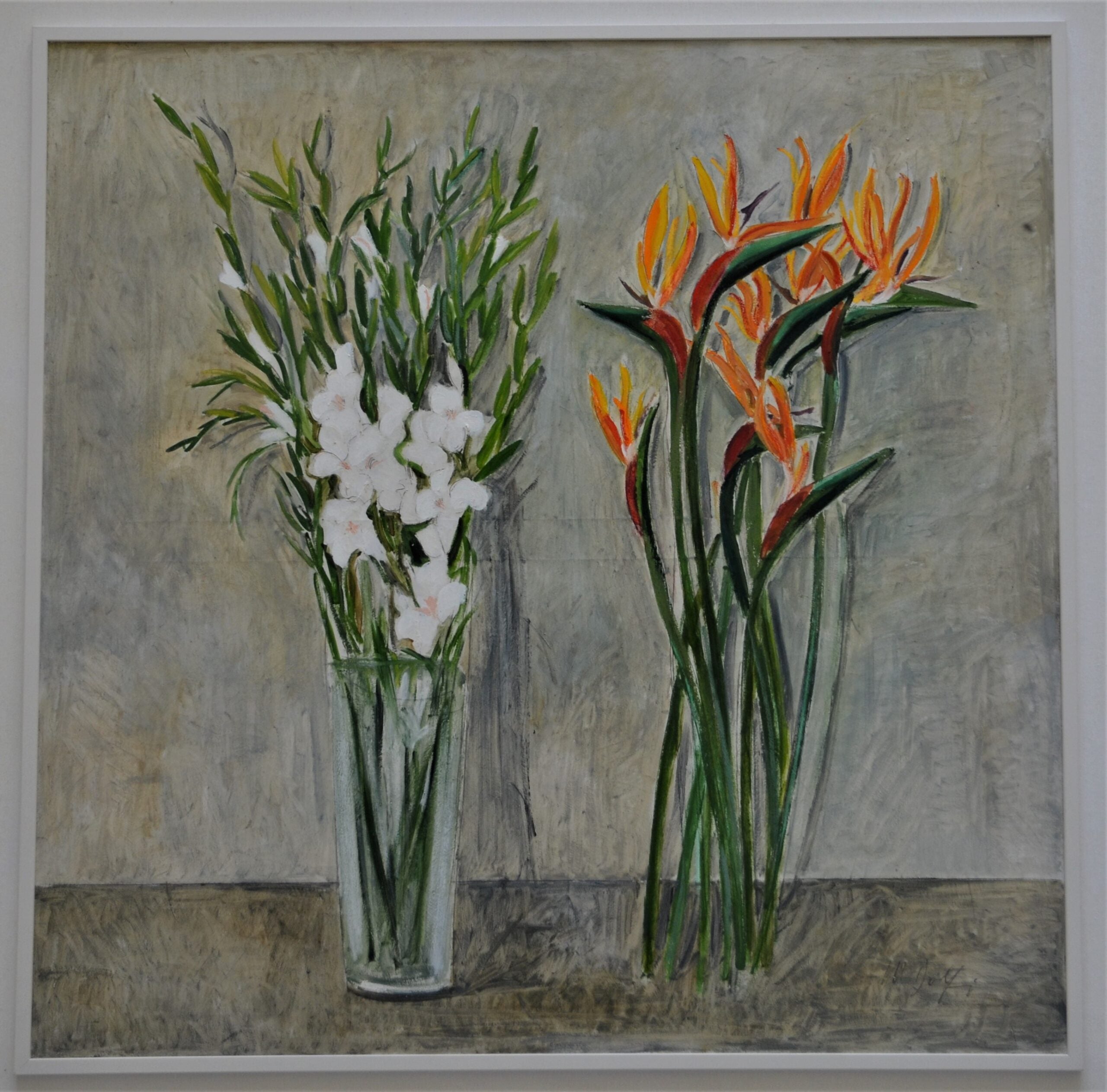 Marco Dolfi - Composition of strelitzias and gladioli