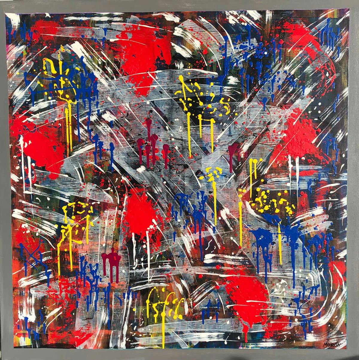 Albert Moléon - Red Move: Expresionismo Abstracto