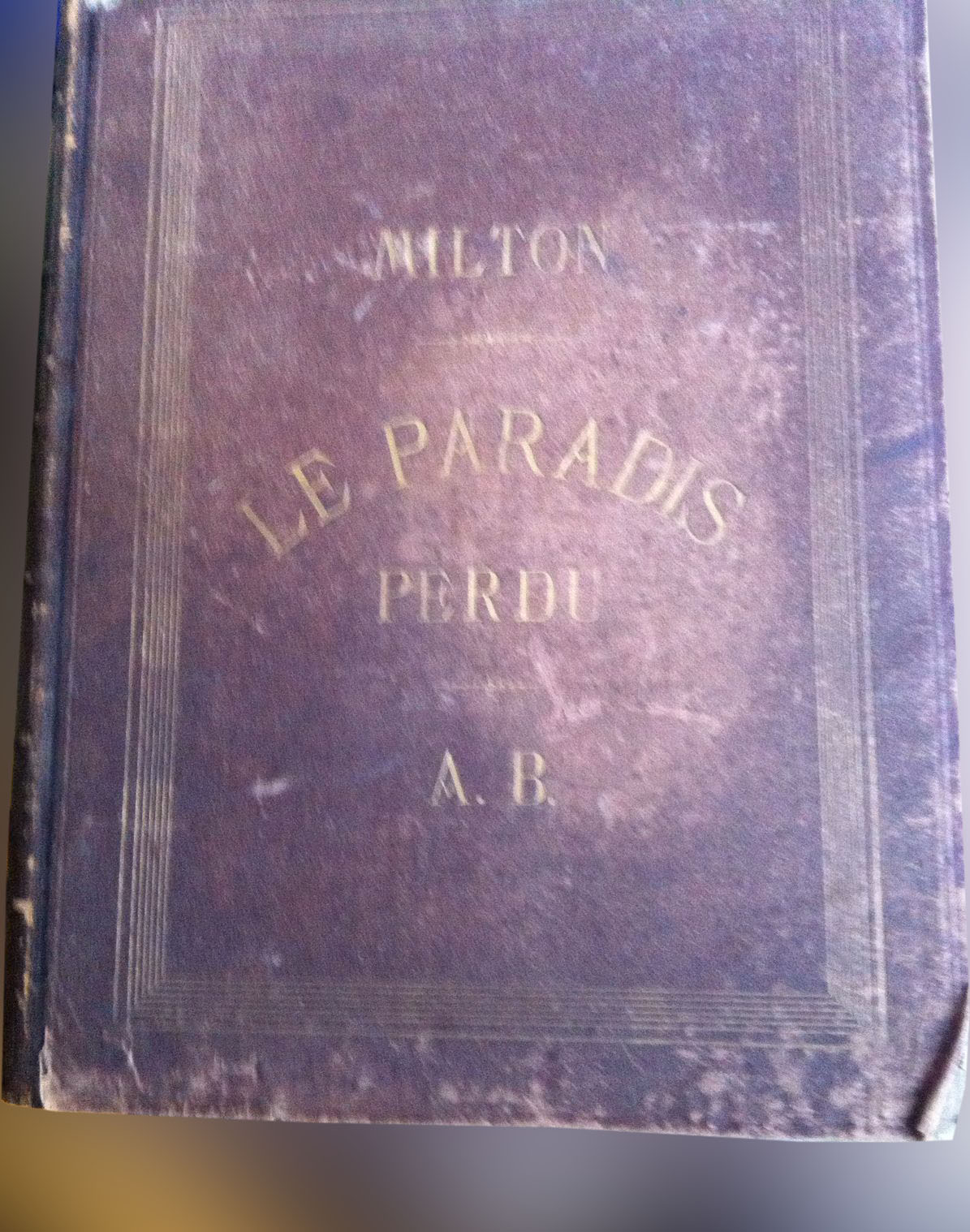 Le paradis perdu - Milton