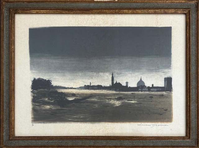 Alluvione di Firenze – Litografia – Luciano Guarnieri