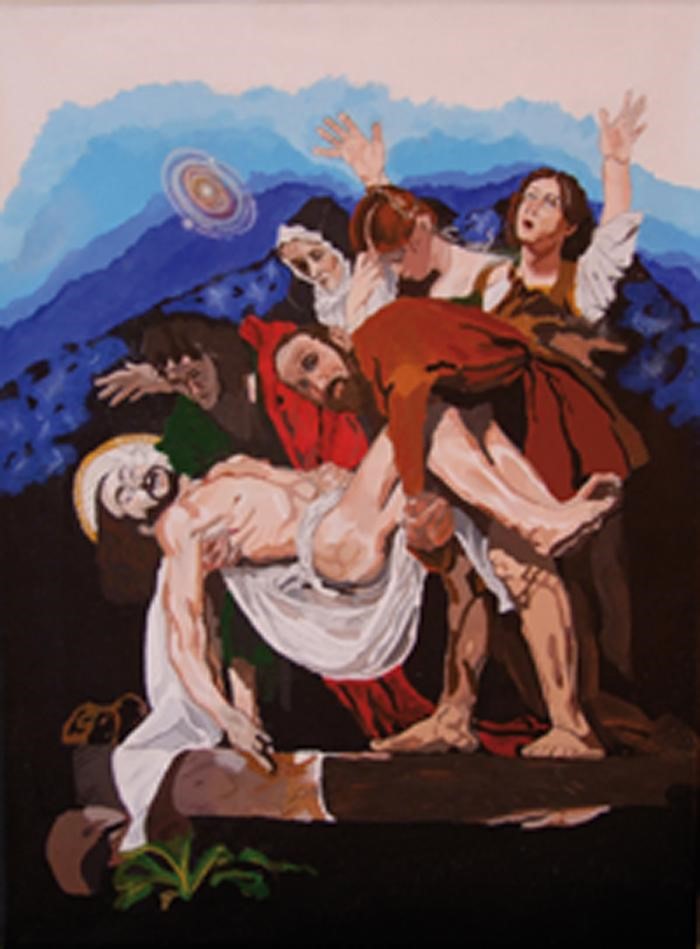 Gloria De Marco - DEPOSIZIONE DEL CRISTO - SPAZIO TEMPO