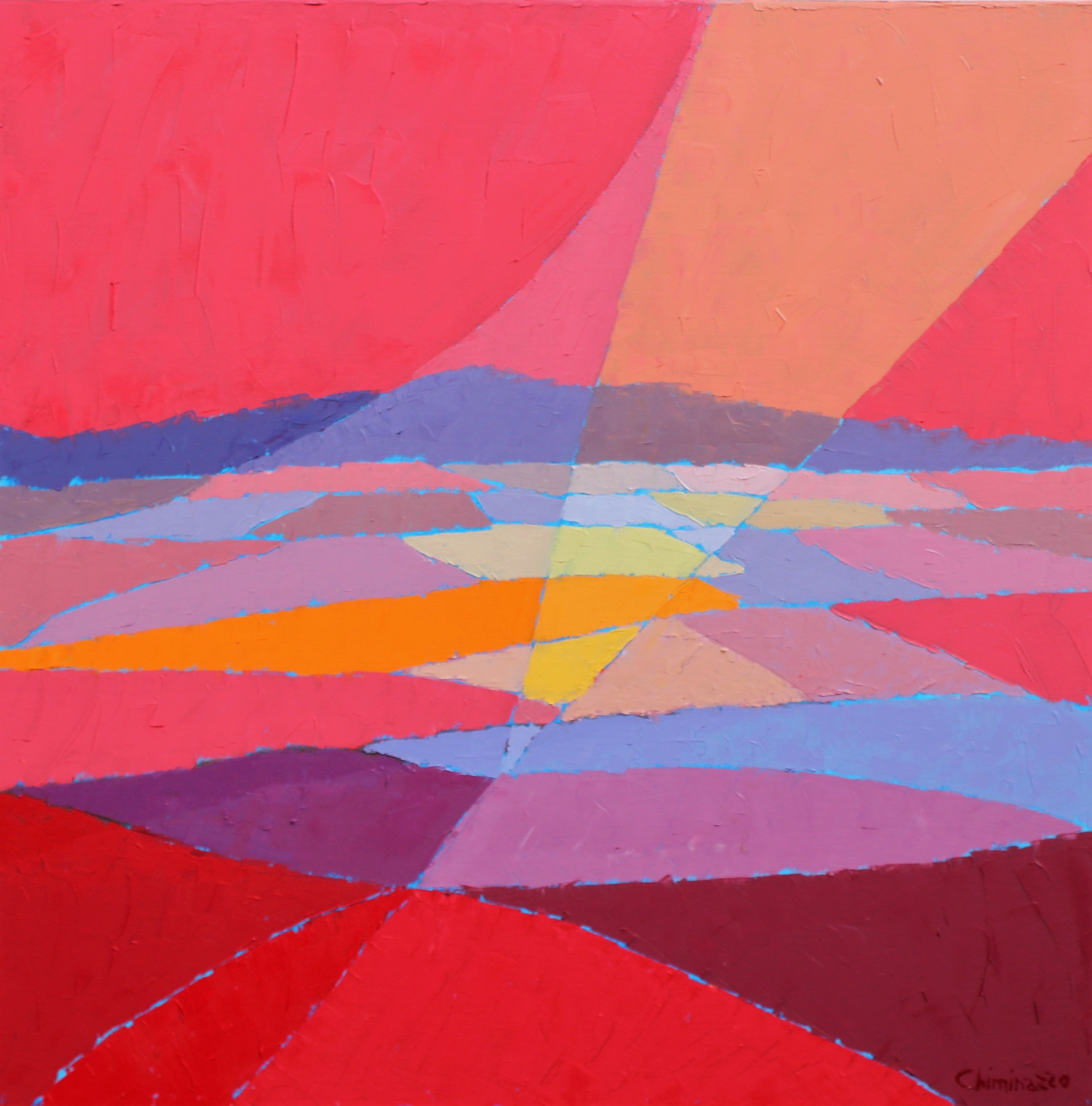 Inquadrature della campagna in rosso