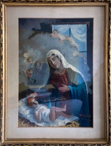 Tullio Bacchetta - Virgen con el Niño Jesús