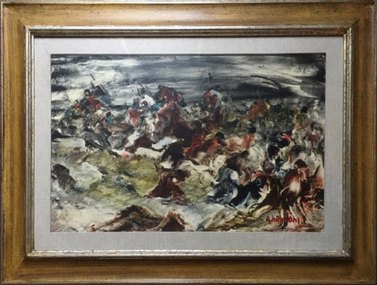 Alfredo Nannoni - Scontri di cavalleria