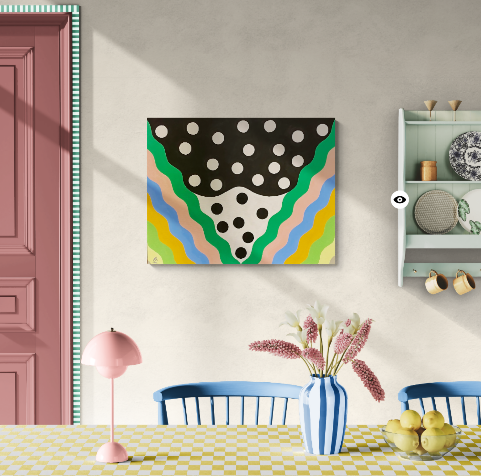 Black & White – Acrilico su tela – Anette Zeltner