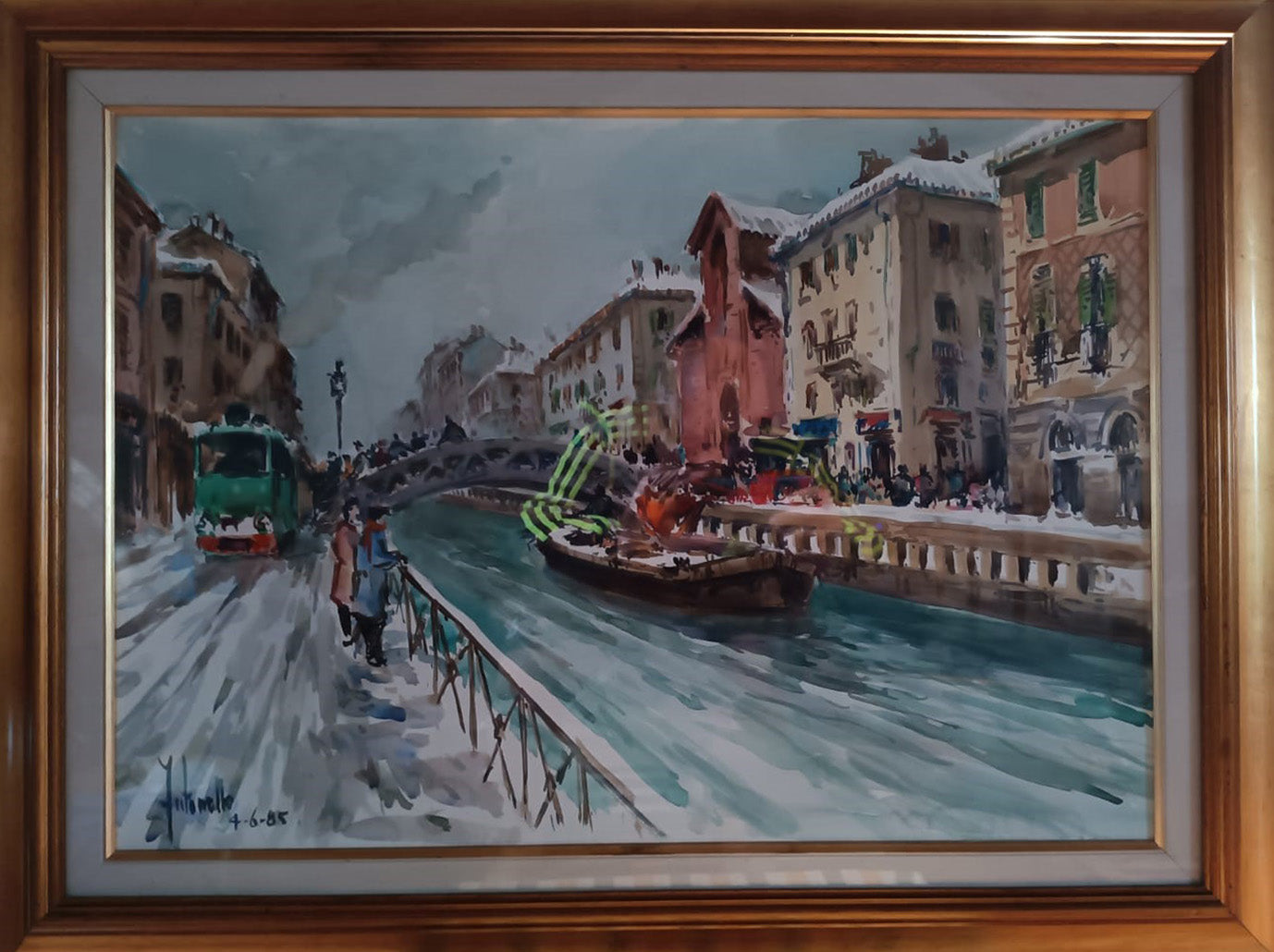 Antonello Zecca - Milano, naviglio grande