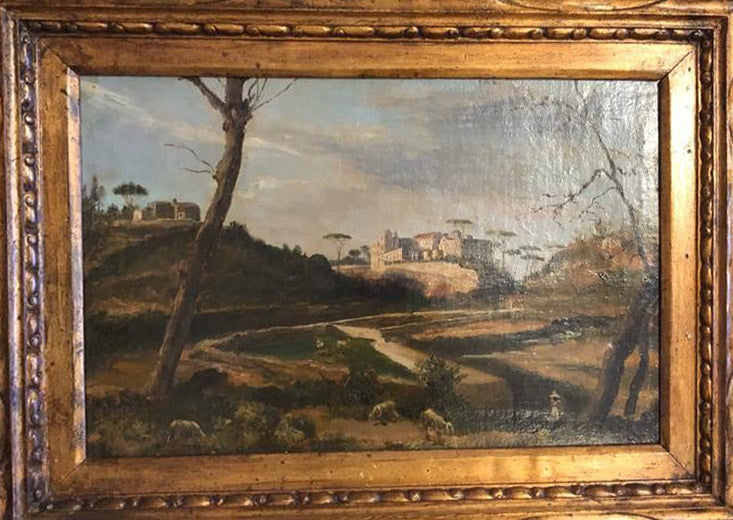 Anton Smink van Pitloo - Convento a Santa Maria dei Monti