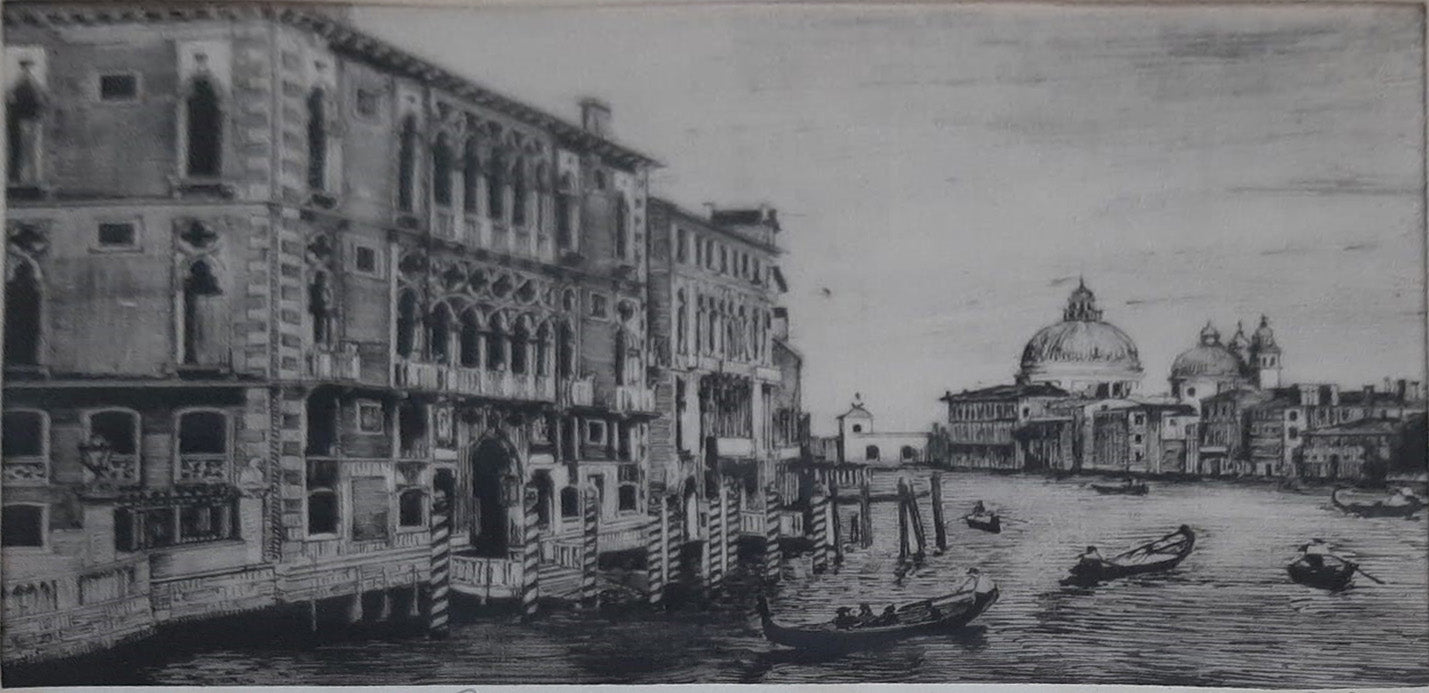 Giuseppe Mario D'Amico - Venice (Grand Canal)