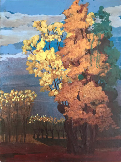 Celestino Gallo - Árboles en otoño