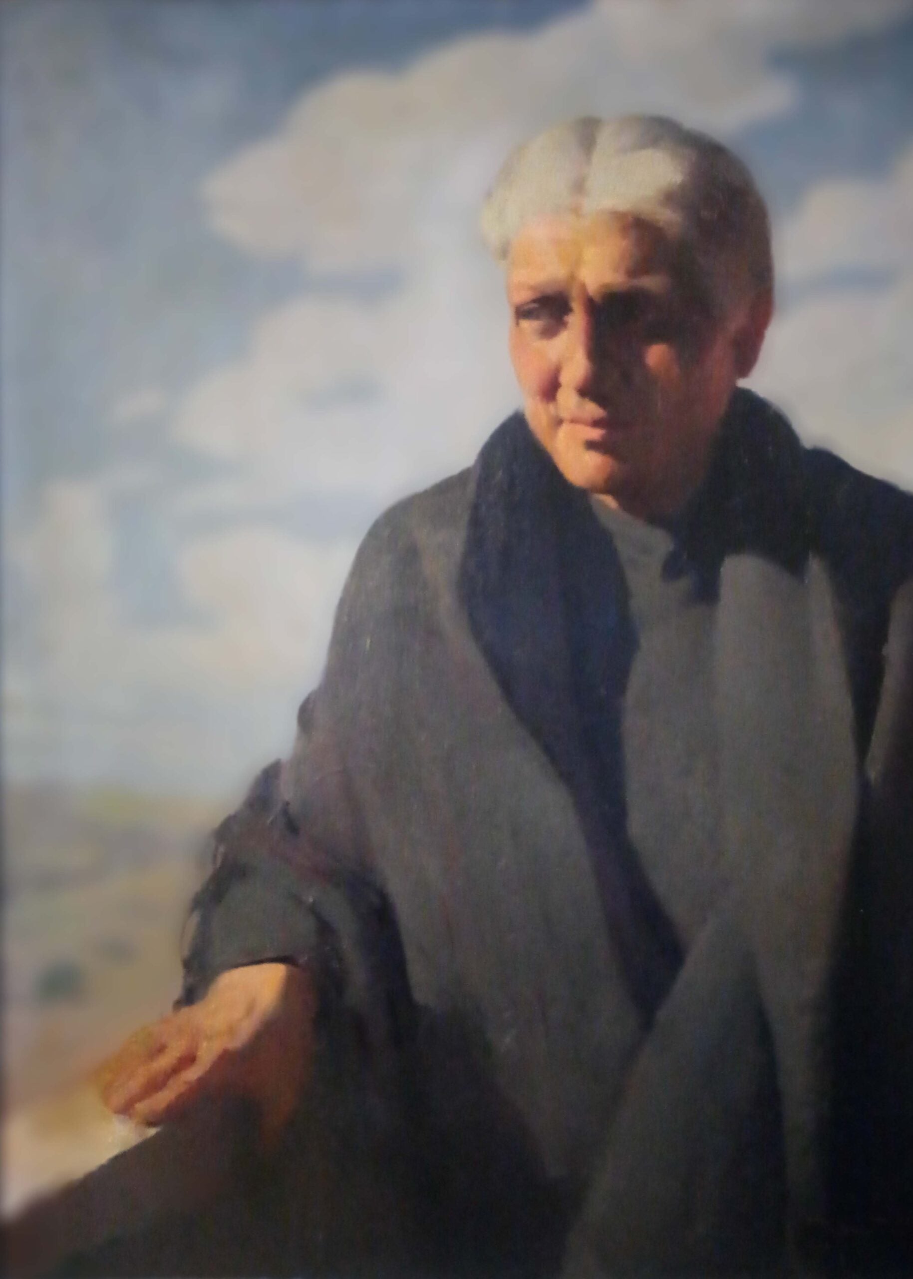 Tullio Alemanni - Ritratto di anziana