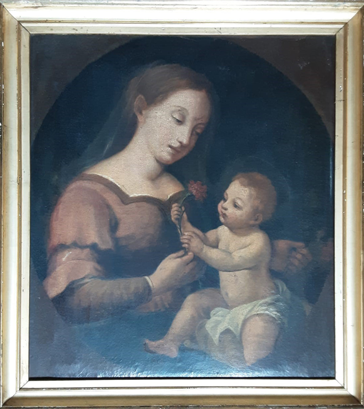 Autore Sconosciuto - Madonna con bambino