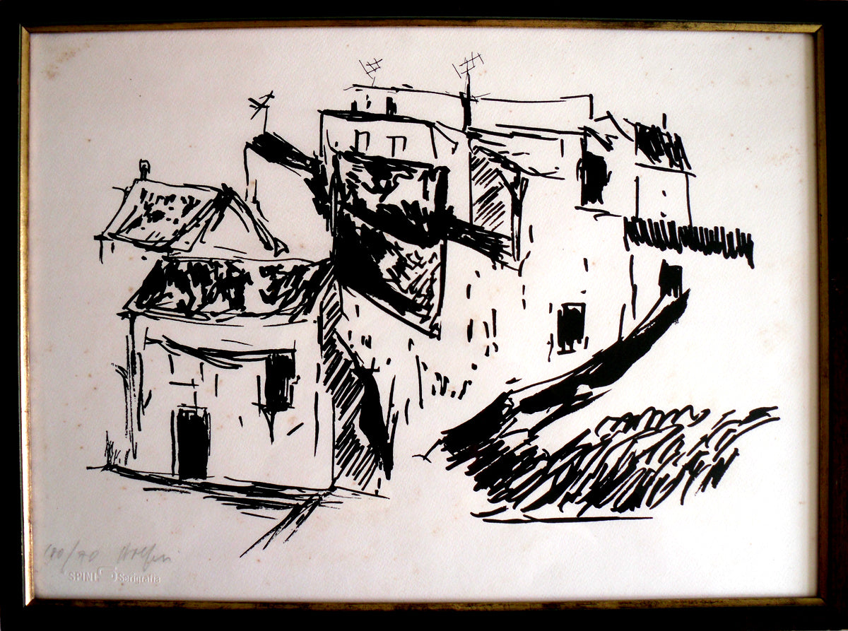 Attilio Alfieri - Casupole a Porto Recanati