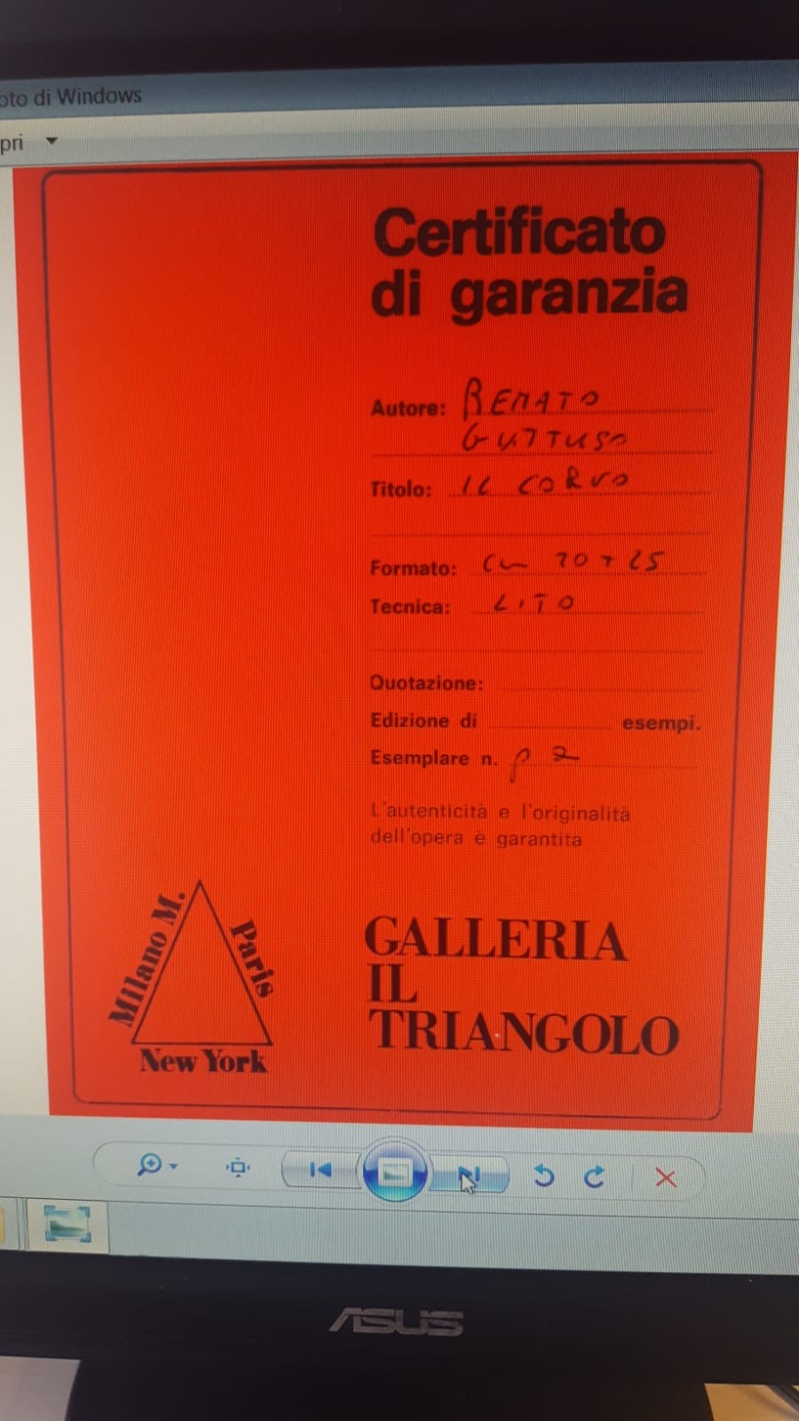 Renato Guttuso - Trittico