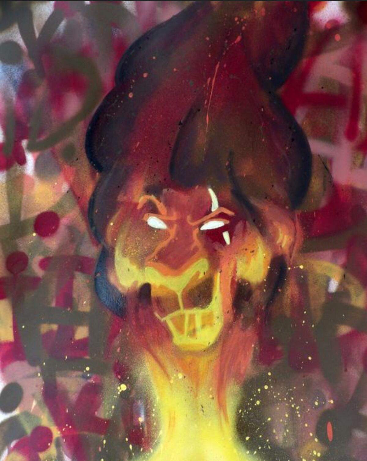 Benny The Kid - Flaming lion