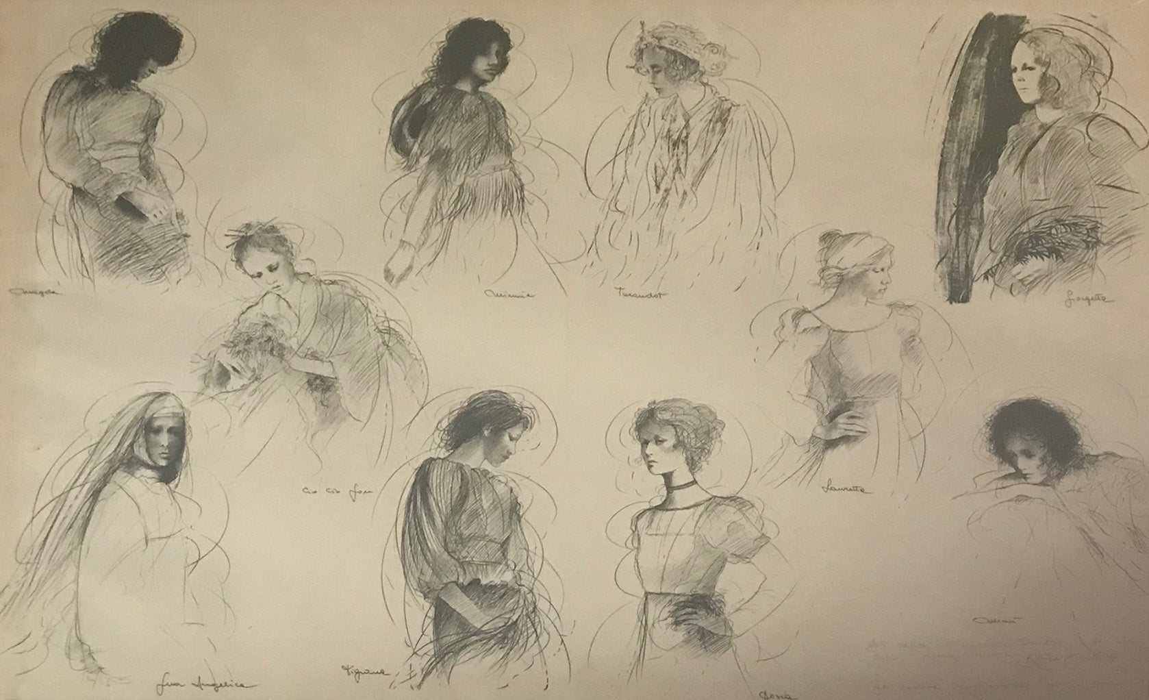 Riccardo Benvenuti - Volti di donne