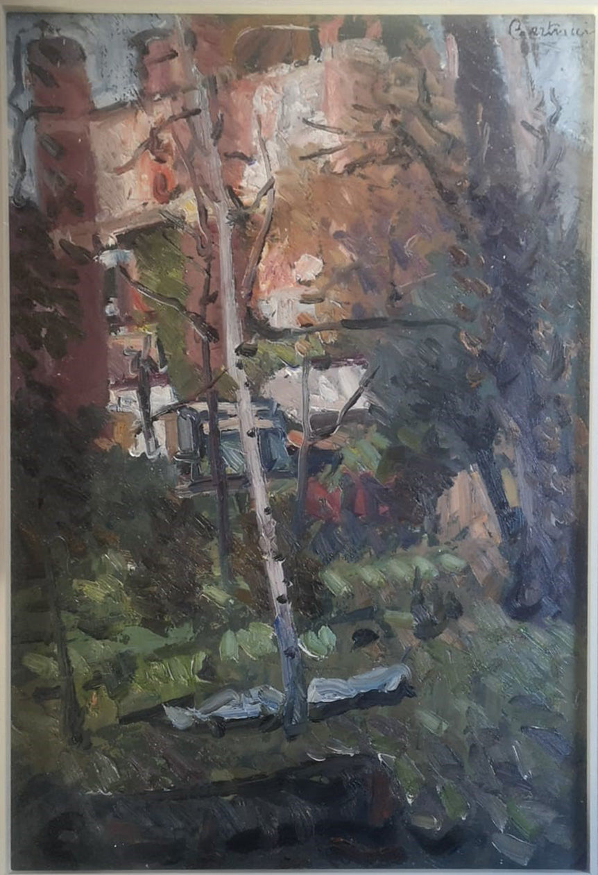 Bertucci - Vista del Jardín Botánico de Brera