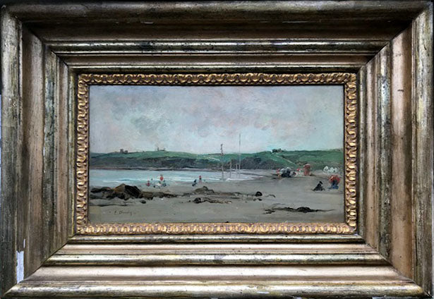 Eugene Boudin - Scene de plage "Sans Autre" ?