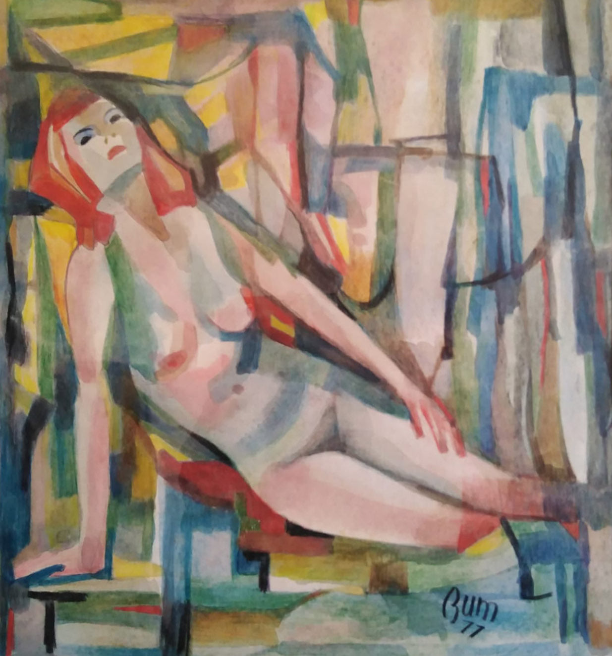 Bum (Umberto Maria Baldassarri) - Figure of a Woman