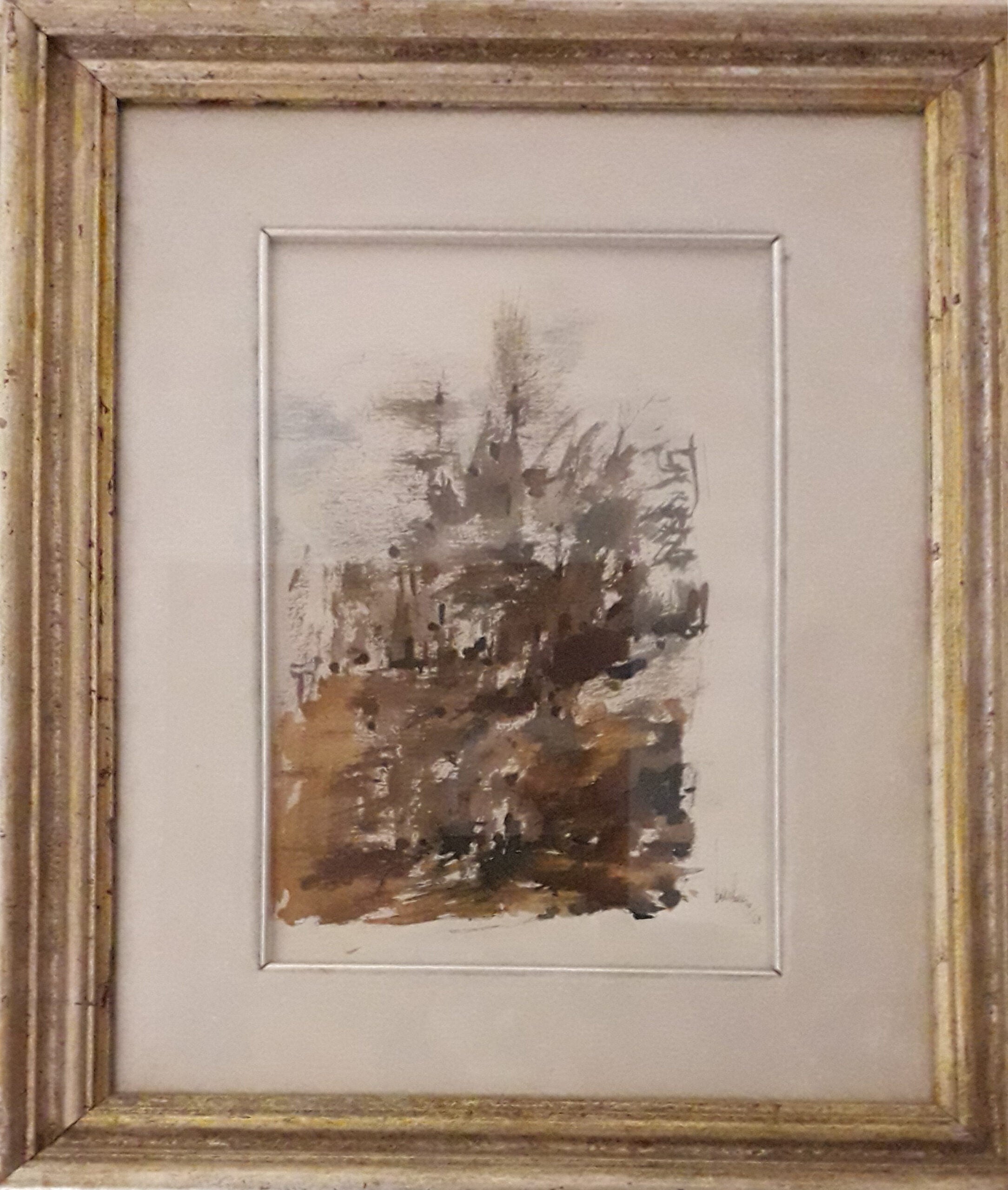 Vincenzo Domenico Barberio - Paesaggio di Montagna