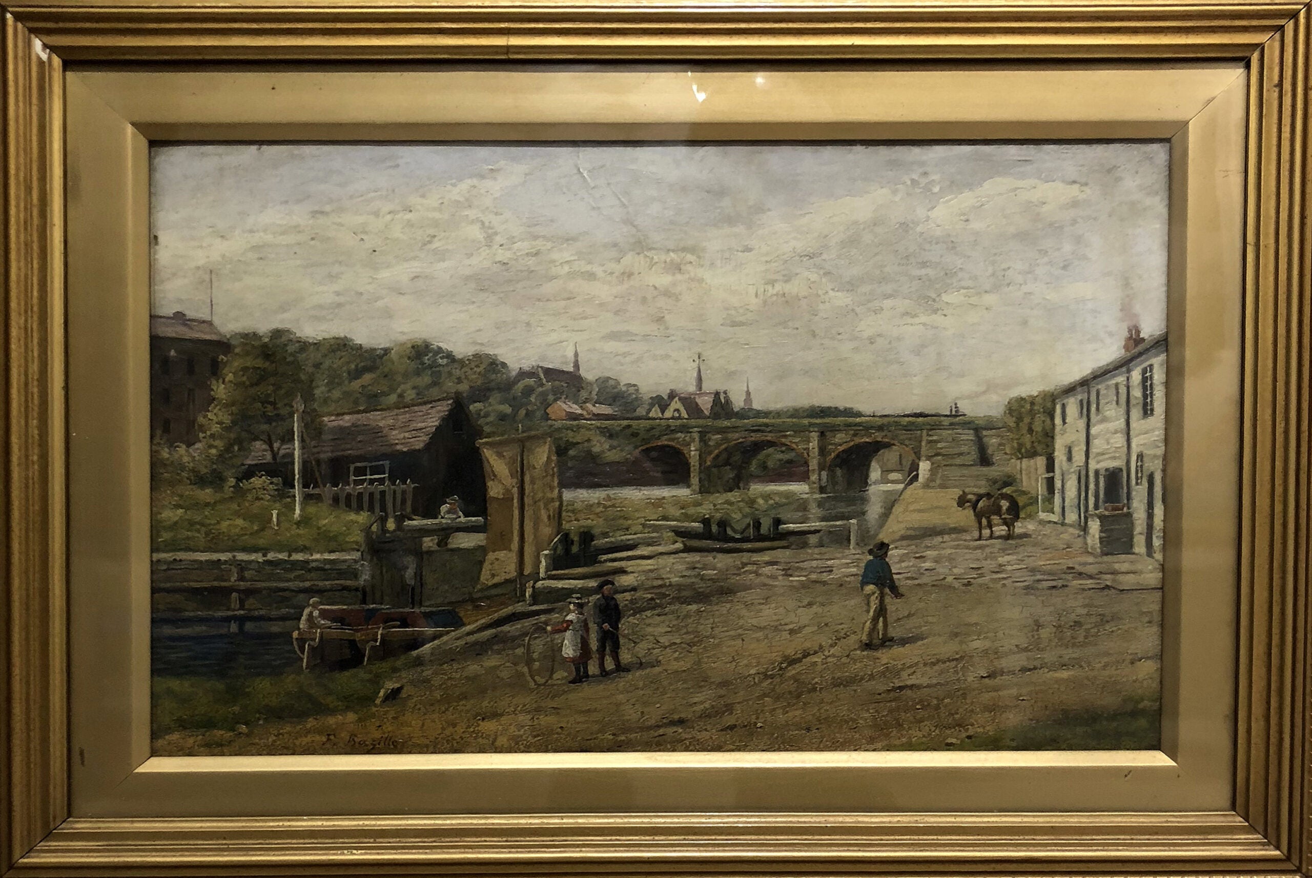 Jean Frédéric Bazille - Untitled (Landscape)
