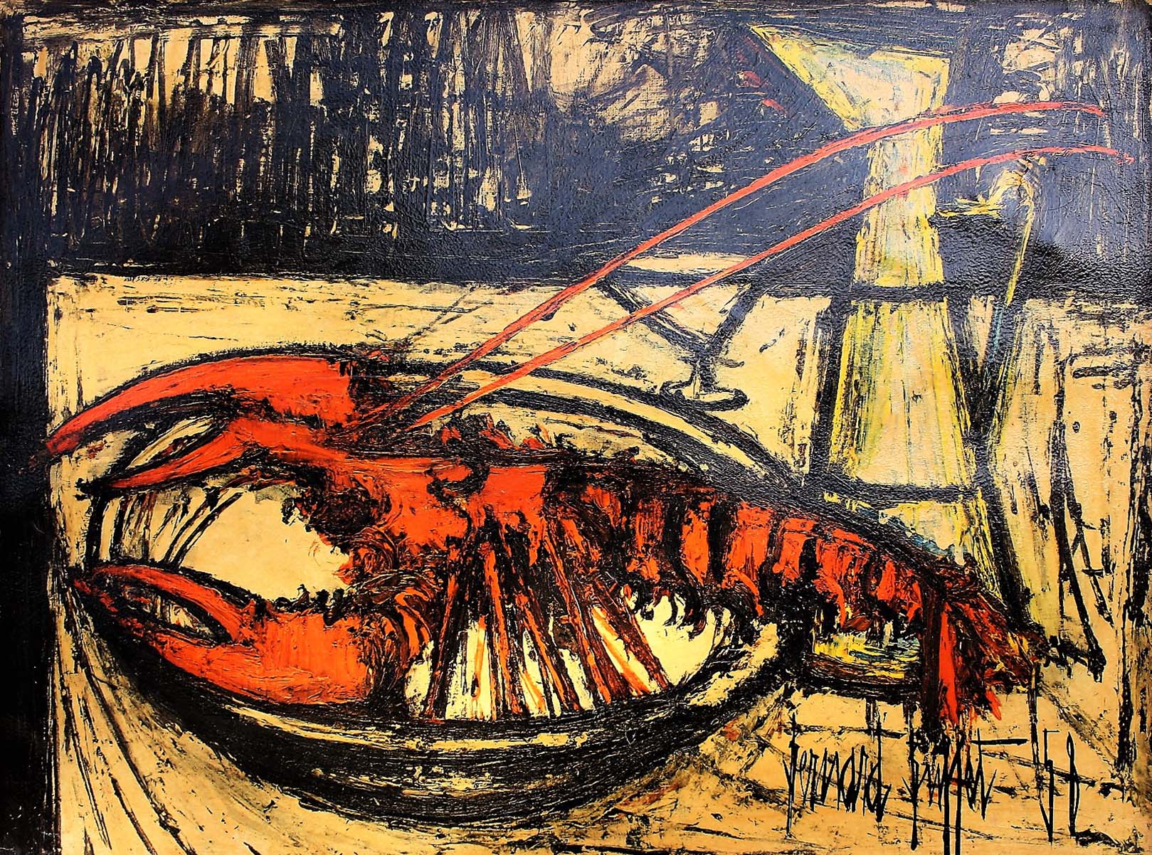 Bernard Buffet - Aragosta