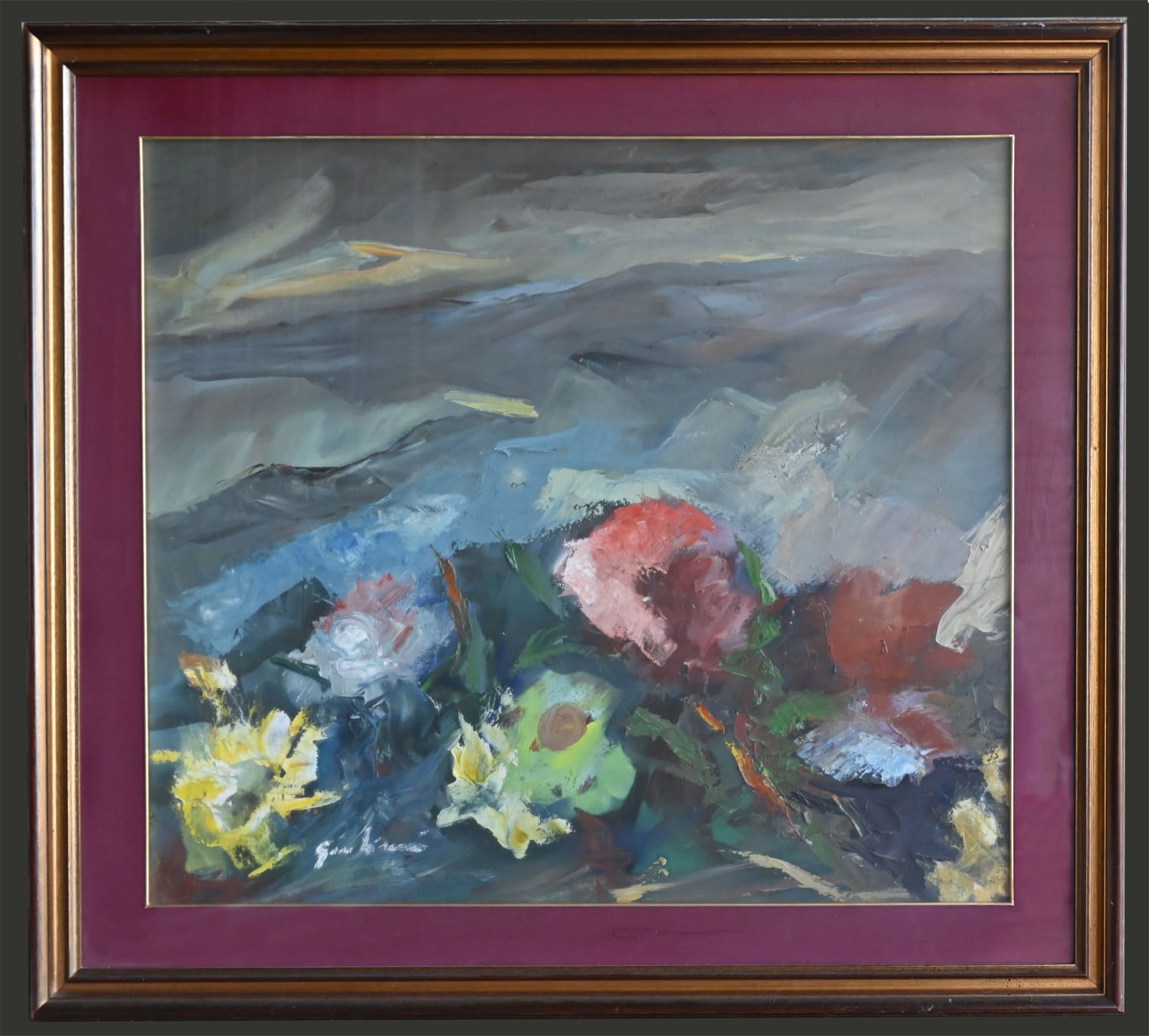 Edmondo Giuliani - Sin título (Flores)