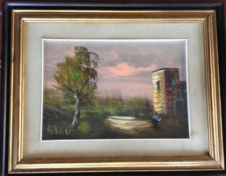 Vitale - Untitled (glimpse of a village)