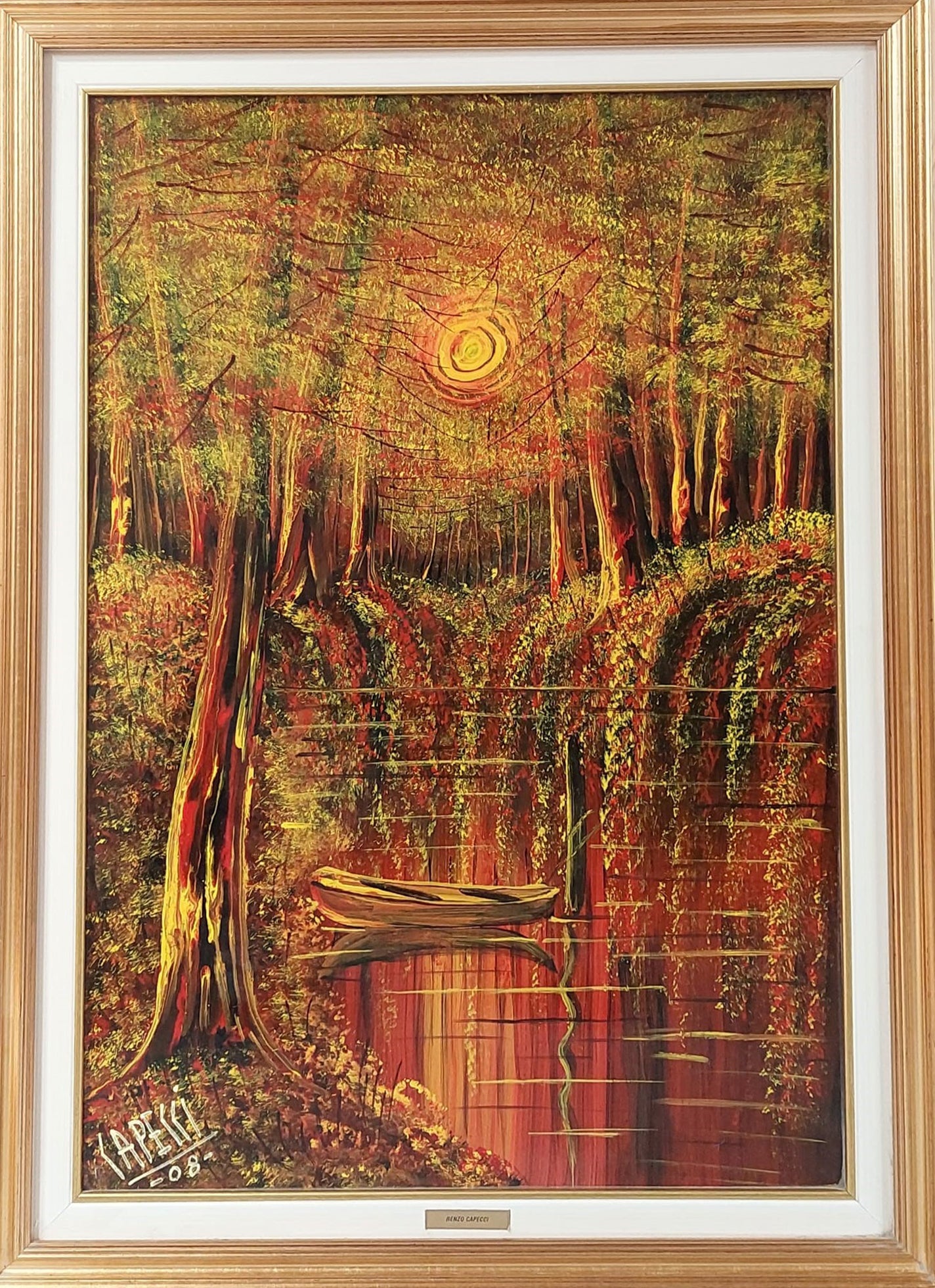 Renzo Capecci - Bosque al atardecer