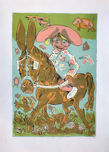 Renzo Bussotti - Michela a cavallo