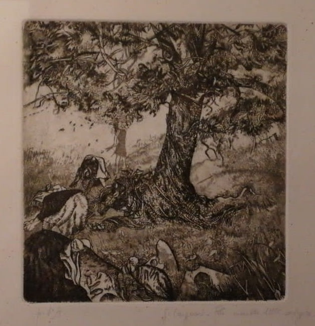Giacinto Cargnoni - La cosecha de las cerezas