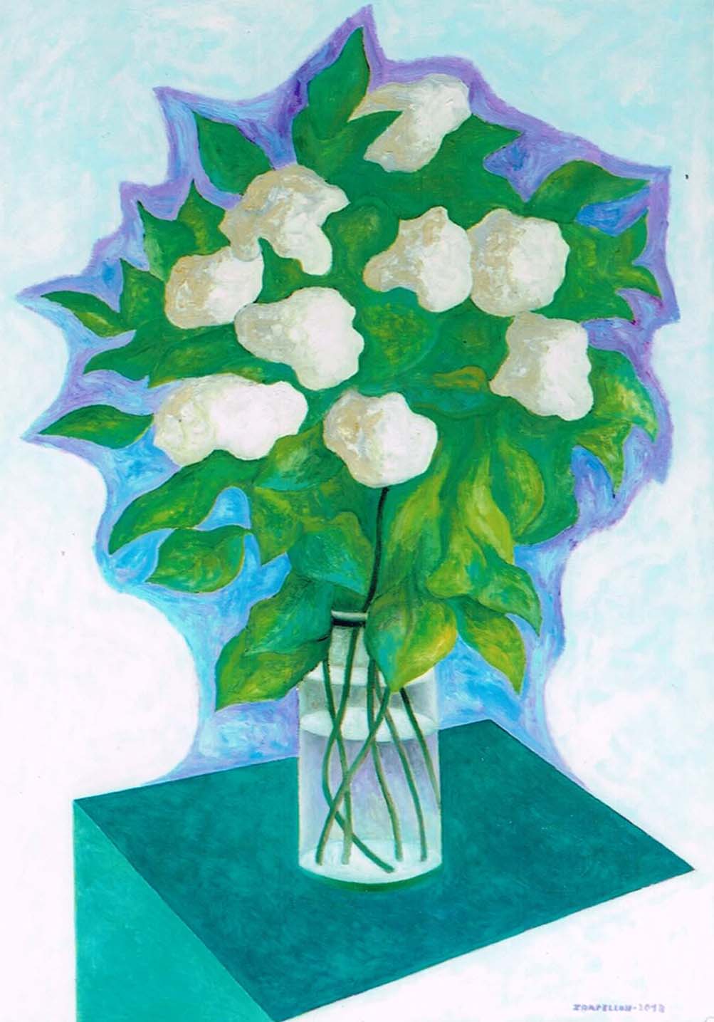 Antonio Zarpellon - Vaso con ortensie