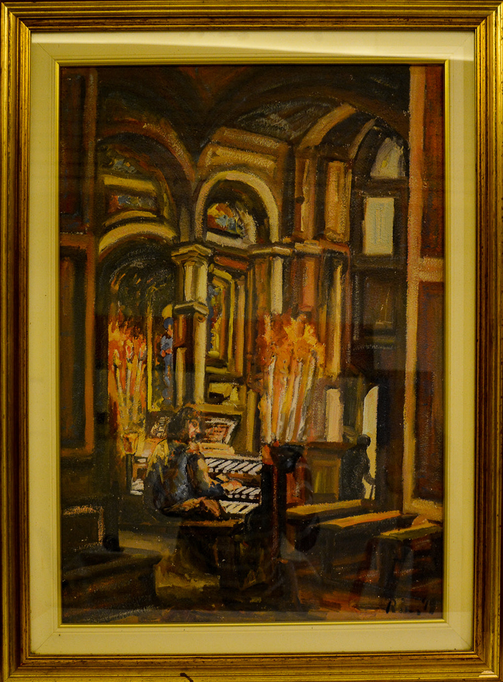 Armando Riva - Chiesa con organo