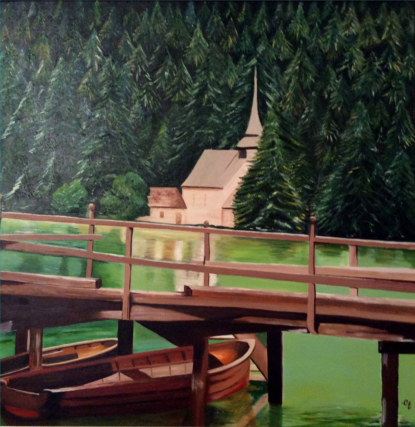 Carla Cozzini - Pair of Paintings