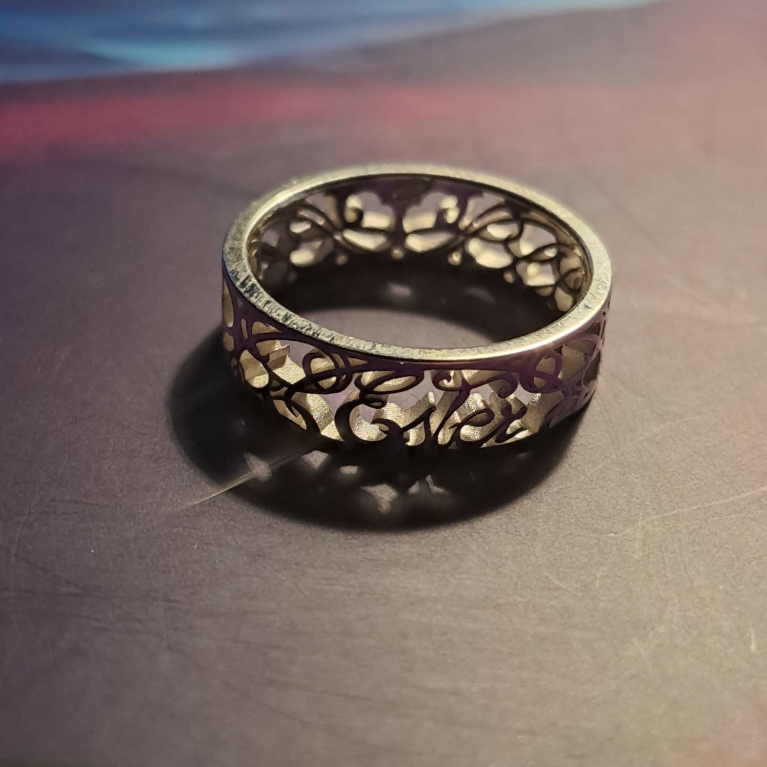 Anello d'Arte Applicata, personalizzato-personalizzabile (Campione non espressamente destinato alla vendita).