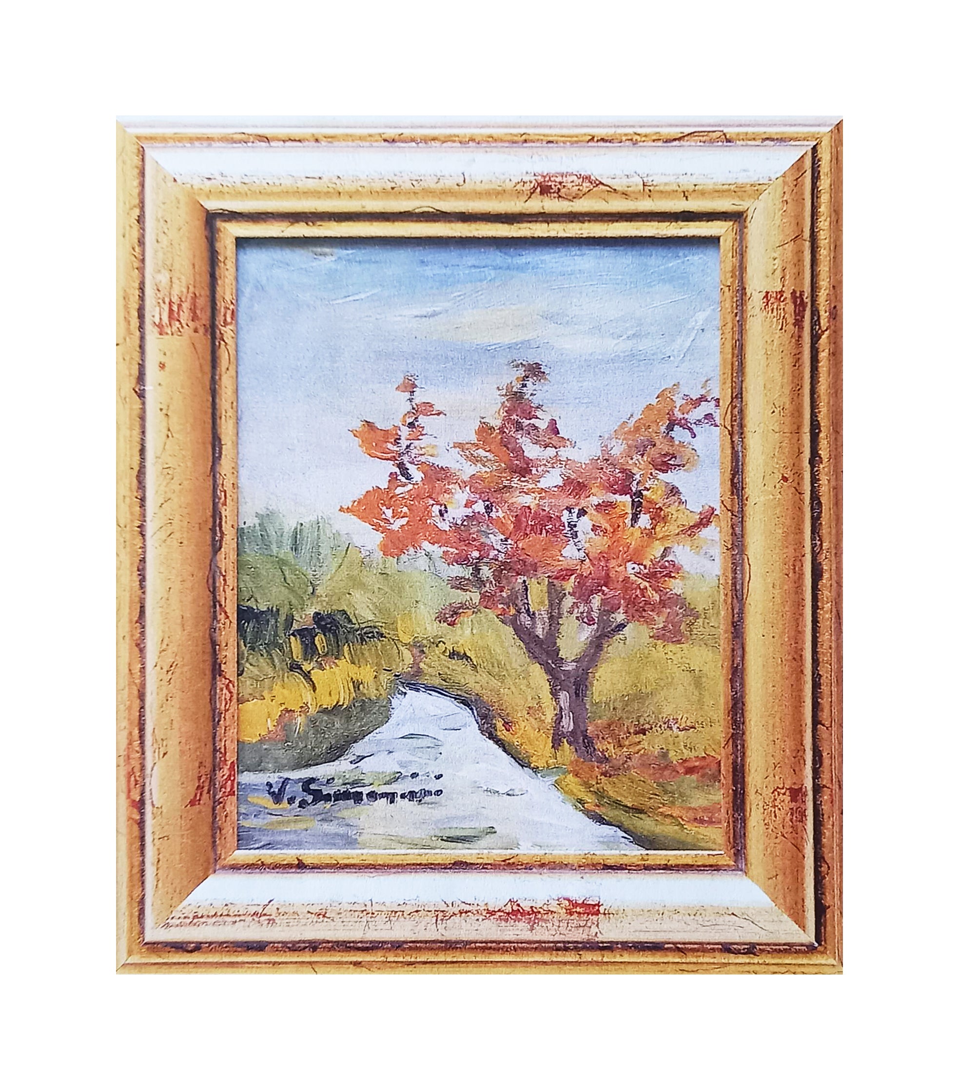 Velia Simoncini - Campagna con ruscello