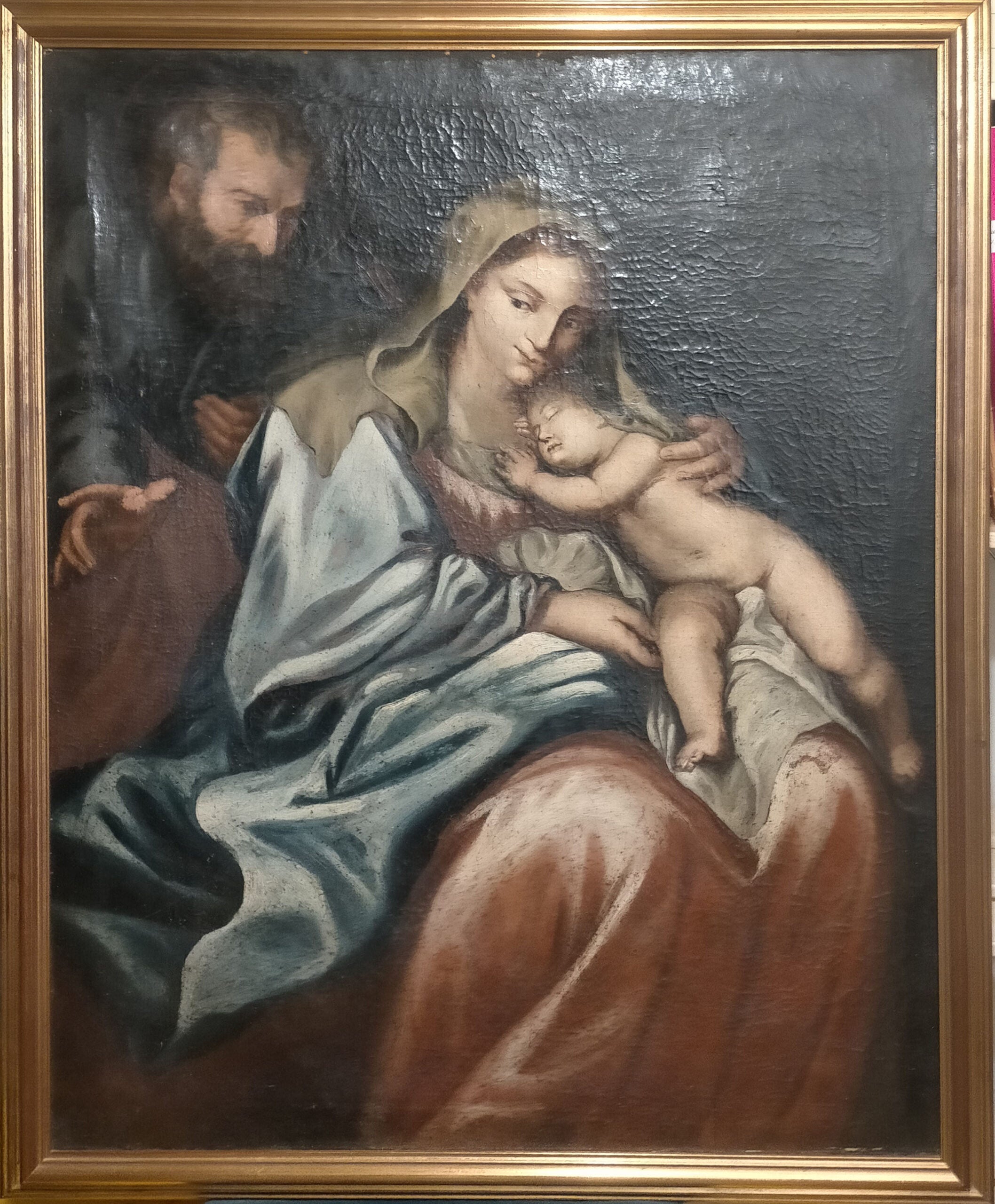 Unknown Artist - Rest on the Flight into Egypt by Anthony Van Dick