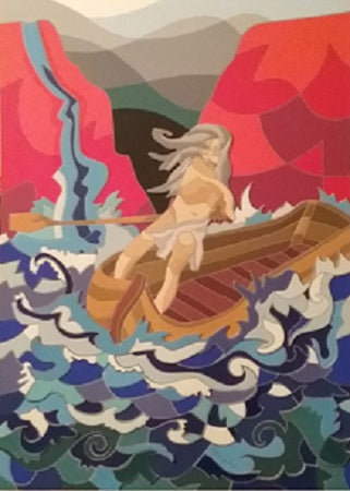 Ugo Nespolo - Caronte