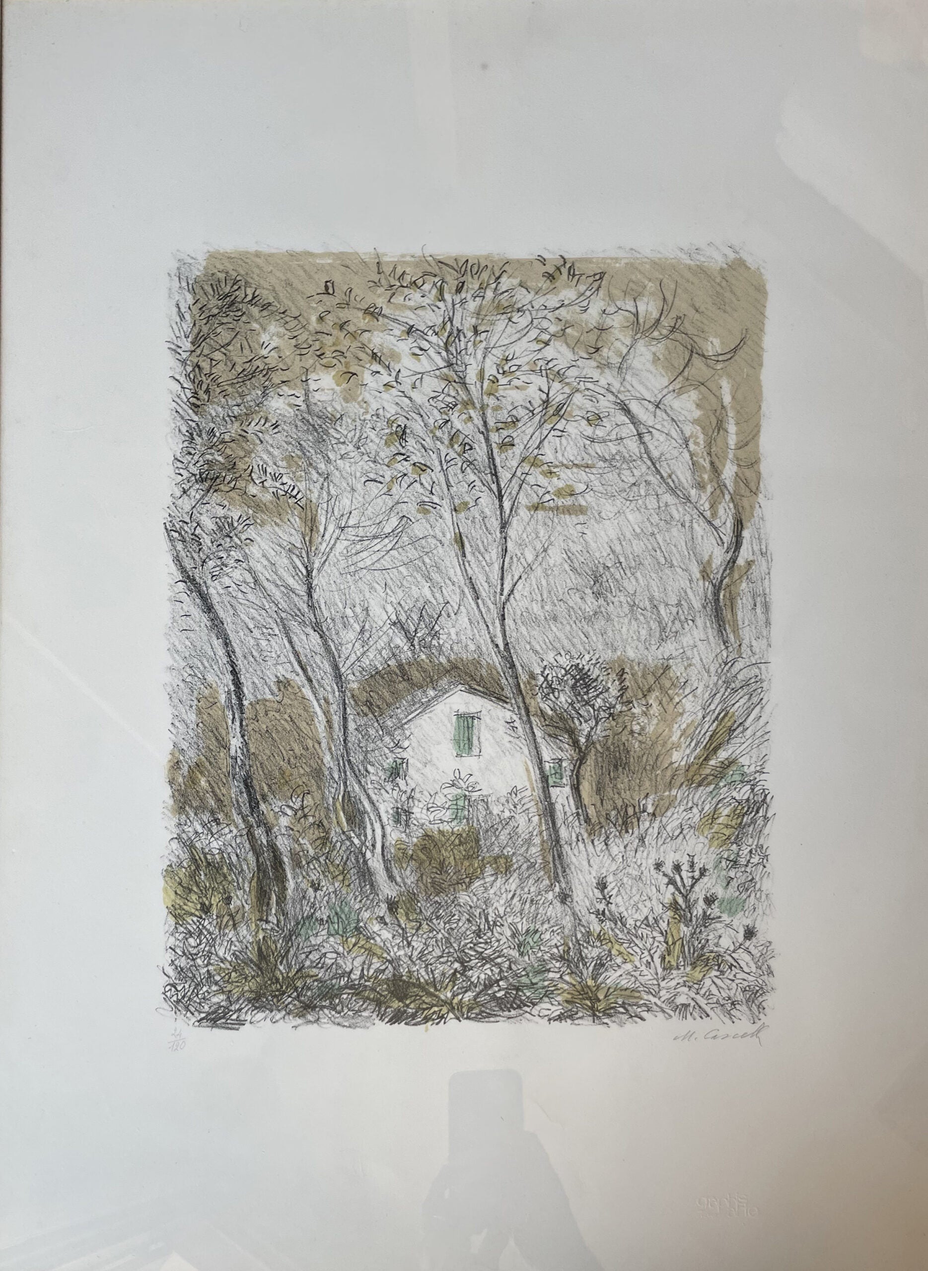 Michele Cascella - La casa di Faffi