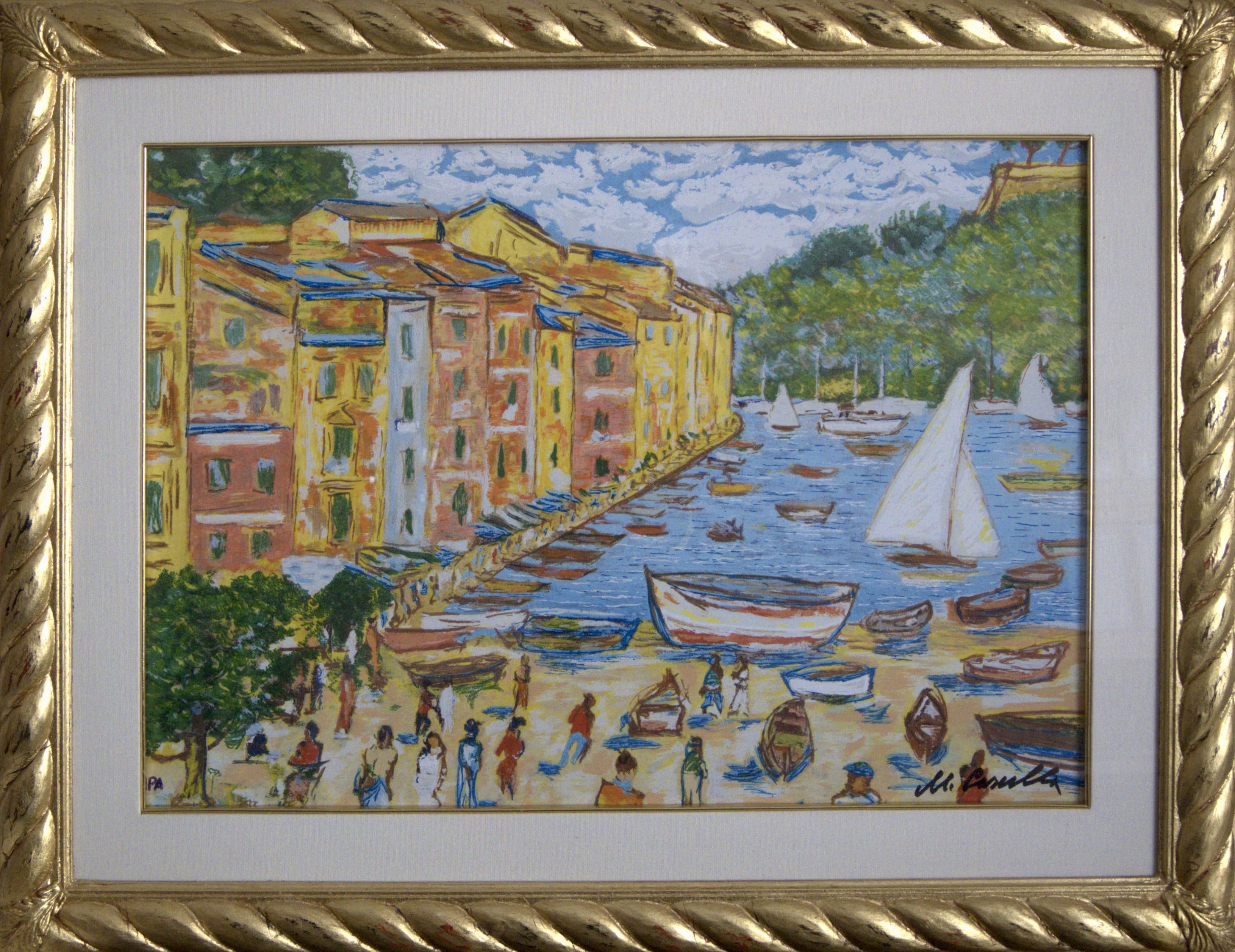 Michele Cascella - Domenica a Portofino