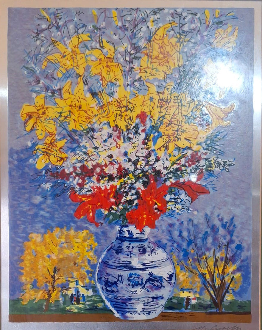 Michele Cascella - Vaso di fiori
