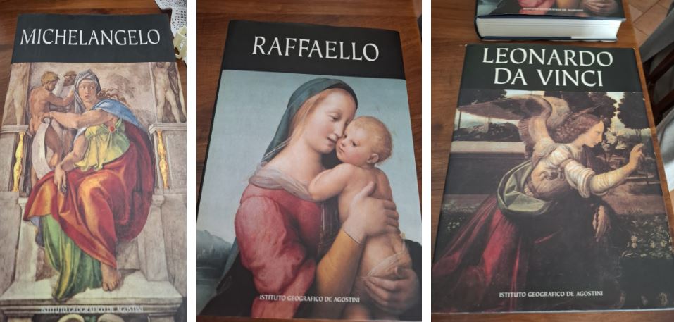Michelangelo, Raphael, Leonardo da Vinci - De Agostini Geographic Institute